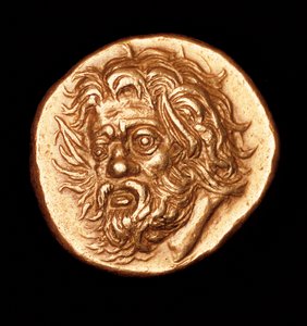 珍しい古代ギリシャのコイン、ゴールドの傑作、Pantikapaion 作： Unbekannt Unbekannt